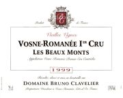 Vosne-1-Beaumonts-Clavelier 1999